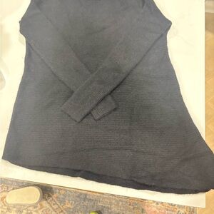 Saks Fifth Avenue Black Cashmere Sweater